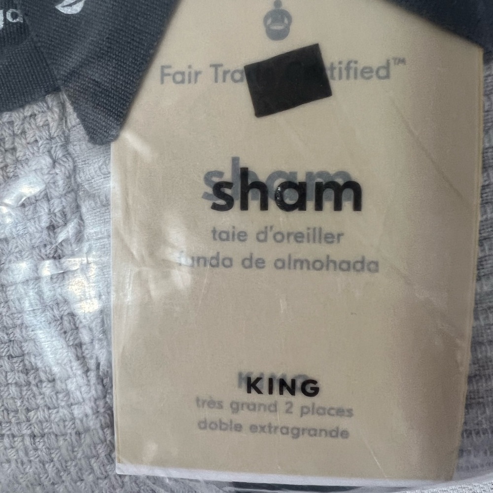 West Elm‎ sham king size - Picture 2 of 4